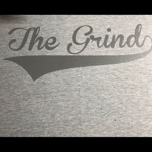The Grind Tee. Reflective print